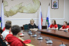 Встреча сенатора с юнармейцами